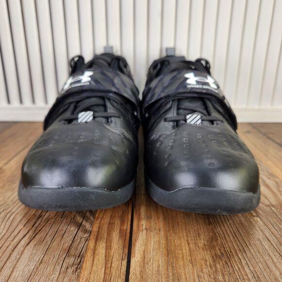 Under Armour Reign Lifter Mens Sz 11 Black Weightlifting Power Shoes 3023735-001 main image 5